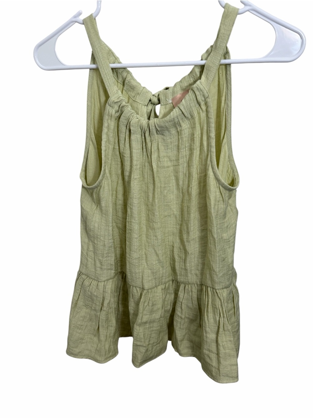 Women’s Size medium light green baby doll tank! Brand new with tags. Bow in back